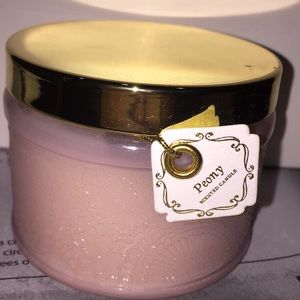 Fancy Peony Candle